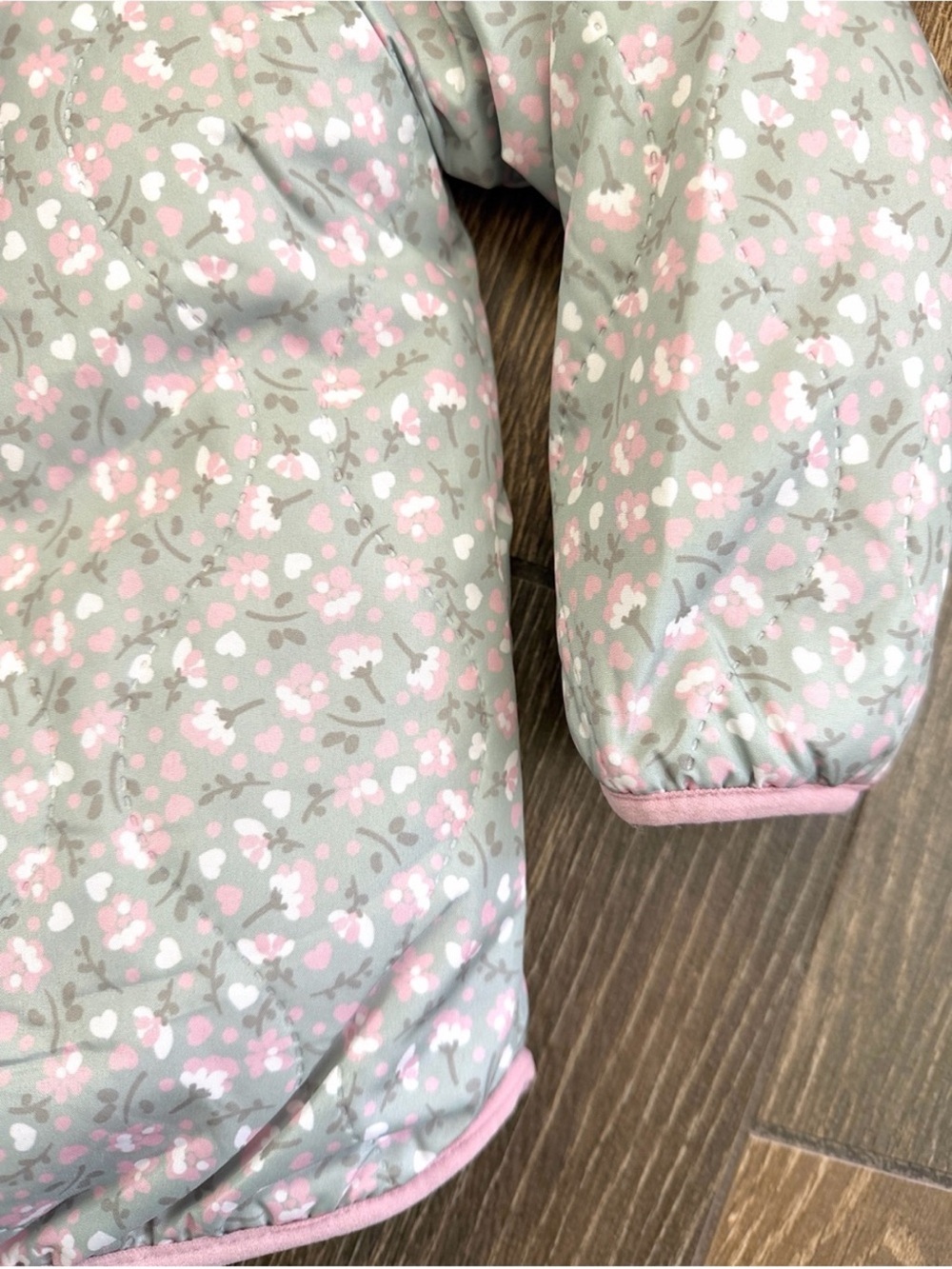 Hunter Toddler Girls' Ditsy Floral Midweight Water Resistant Jacket—4T - Picture 5 of 7